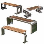 outdoor benches and public benches