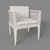 xl heart dining chair