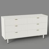 lina chest of drawers 6 drawers