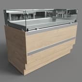 candy refrigerator counter rks12 a crystal