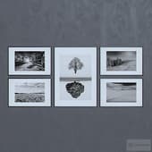 a set of paintings