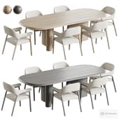 Chair OLIVE By PARLA and table