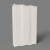 camilla three-leaf cabinet with cornice