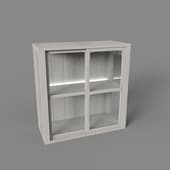 small cabinet with led backlight, art. 310 led, 700x725nx310, beige