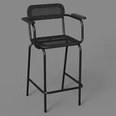 semi-loft loft chair s001 rattan