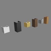 B4485 Sconce Collte Cube