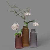 flower vase noemi, bergenson bjorn