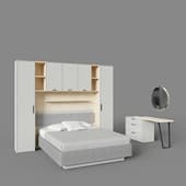 rimini bedroom set grey