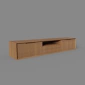 hanging tv stand velvet oak chestnut matt