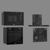 microwave oven, oven