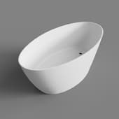omnires siena sienawwbp freestanding bathtub 160x80 cm , white