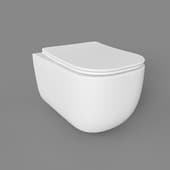hanging toilet bowl noel rimless cn3013