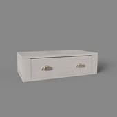 large shelf with drawer, art. 327, 700x204nx390, beige