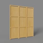 screen, art. 383, (30x500) x 1850h x 40