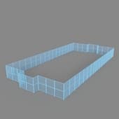 fencing of the romana sports ground sz-237 00