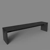 rectangular bench 2000x380 (3)