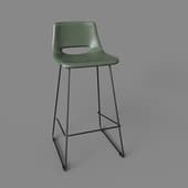 ziggy green bar stool