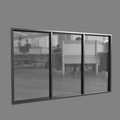 window block for balcony glazing