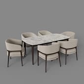 just set of chairs + table