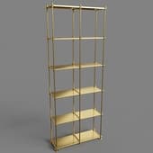 brass shelving, art. 21604 from pikartlights