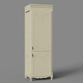 a classic-style refrigerator cabinet
