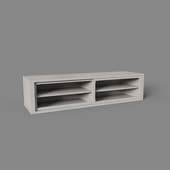 tv cabinet, art. 375, 1400x330nx390, beige