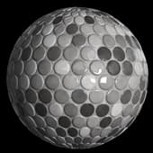 TilesPennyRoundMixed001 4K