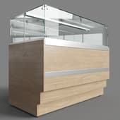 confectionery refrigerator counter (dynamics) rkc12 a crystal