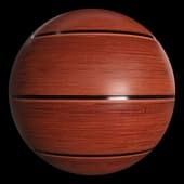 red wooden planks