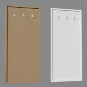 panel with hooks by bergamo