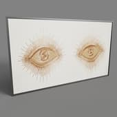 панно jonathan adler eyes beaded wall art