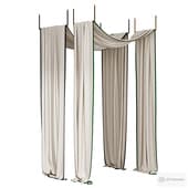 draped canopy for the bedroom