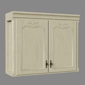 110 cm hinged two-door kitchen cabinet in classic style