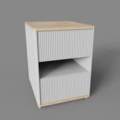 eve white bedside table