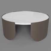 the coffee table is very large