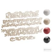 russian ornament decorative panels and platbands 9 floral motifs