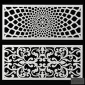 set of decorative panels 5