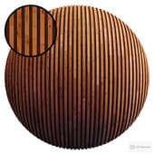 Striped Wood Panel P / PBR / PNG / 4K
