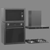 microwave oven, oven,hob, hob hofmann