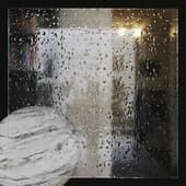 drops on the glass