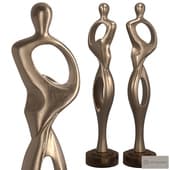 Contour Modern Figure Floor Sculpture