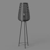 floor lamp vinger, black, bergenson bjorn