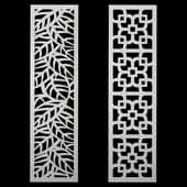 set of decorative panels 8