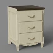 cabinet for 3 drawers 60 cm kitchen in classic style