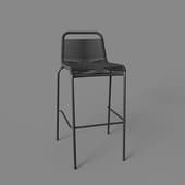 glenville bar stool 74 cm black