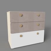 archie's chest of drawers-1 milk plywood