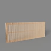 beyla solid ash headboard for 160 cm beds