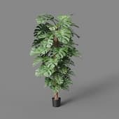 artificial plant monstera tree trunk 205 cm