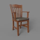 chair with armrests gesser 2