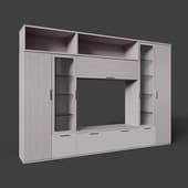 rimini white living room set with tv space (14), 217.8 cm